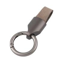 Chaveiros De Couro De Vaca Unissex Com Fivela De Cinto E Mosquetão, Pingente De Carro, Chaveiro,