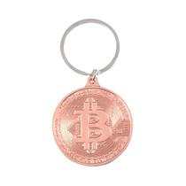 Chaveiros De Moeda Bitcoin Em 3 Cores, Chaveiro De Metal De Alta Qualidade Para Homens E Mulheres,
