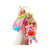 Chaveiros De Pelúcia Care Bears II Love Bear, Pingentes Para Casais, Presente De Halloween,