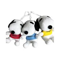 Chaveiros De Pelúcia Snoopy E Woodstock Fofos - Kit Com 3 Peças Peanuts - Brinquedos De Animais De Chaveiros De Pelúcia Snoopy E Woodstock Fofos - Kit Com 3 Peças Peanuts - Brinquedos De Animais De