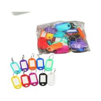 Chaveiros De Plástico Coloridos 100 Peças Com Janela Para DIY, Acessórios Para Chaveiros, Mochilas E Chaveiros De Plástico Coloridos 100 Peças Com Janela Para DIY, Acessórios Para Chaveiros, Mochilas E