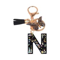 Chaveiros De Resina Com Lantejoulas Em Formato De Borboleta E Estrela Para Homens E Mulheres, Charm