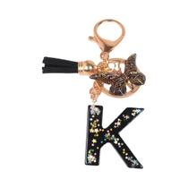 Chaveiros De Resina Com Lantejoulas Em Formato De Borboleta E Estrela Para Homens E Mulheres, Charm