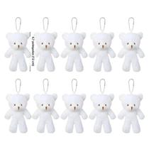 Chaveiros De Ursinhos De Pelúcia De 12cm, 10 Peças, Ursinhos Kawaii Fofos, Presentes De Aniversário Chaveiros De Ursinhos De Pelúcia De 12cm, 10 Peças, Ursinhos Kawaii Fofos, Presentes De Aniversário