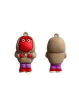 Chaveiros divertidamente 2 emborrachados 3d