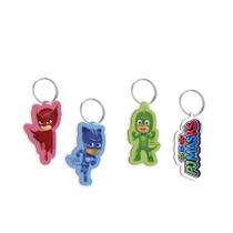Chaveiros em MDF - PJ Masks - 1 unidade Pct. c/ 4 unds. - Festcolor - Rizzo Chaveiros em MDF - PJ Masks - 1 unidade Pct. c/ 4 unds. - Festcolor - Rizzo