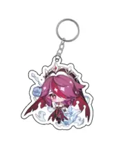 Chaveiros Genshin Impact Acrílico Chibi Anime Pingente Diversos Personagens