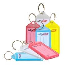 Chaveiros Identificadores Para Claviculários Sortidos 6cm Com 50 Unidades Chaveiros Identificadores Para Claviculários Sortidos 6cm Com 50 Unidades