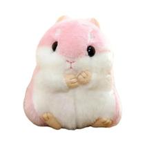 Chaveiros Kawaii De Hamster Macio Com Pompom De Pele Sintética De Coelho, Chaveiros Fofos Para Carro