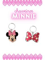 Chaveiros Minnie Rosa 10, 20, 30 ou 50 peças para lembrancinhas ou revenda revender brinde renda extra