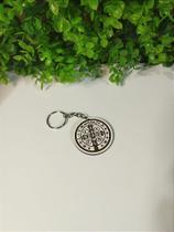 Chaveiros Personalizados em MDF Branco São Bento - 5cm