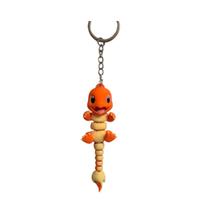 Chaveiros Pokémon Articulado Flexível Fidget Criativo e Decoração -
