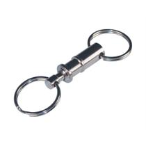 Chaveiros Push-Apart Hillman Group 701278 Metal Silver Valet