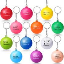 Chaveiros Stress Relief Balls Zhehao Motivational 36 unidades