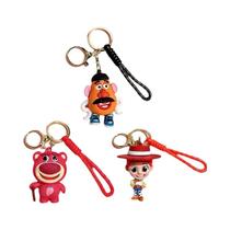 Chaveiros Super Fofos Toy Story 6 Peças Woody Buzz Bonecos Casal Pingentes De Bolsa Acessórios Para