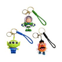 Chaveiros Super Fofos Toy Story 6 Peças Woody Buzz Bonecos Casal Pingentes De Bolsa Acessórios Para