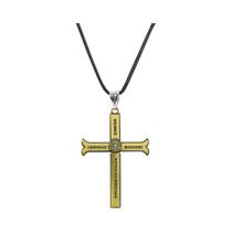 Chaveiros Unissex De Anime Pirata Wanted, Colar Cruz Olho De Águia Com Faca Preta, Acessório Para