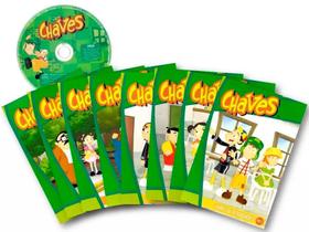 Chaves Coleção Com 8 Livros + Cd Rom 40 Atividades - Bicho Esperto