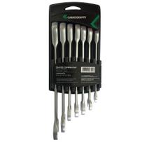 Chaves Combinadas Catraca Carbografite Jogo Com 7 Peças