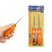 Chaves De Fenda E Philips Profissional 2 peças 15cm Chaves De Fenda E Philips Profissional 2 peças 15cm