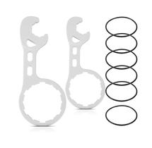 Chaves de filtro de água Calvana 2 com 6 anéis de vedação de borracha