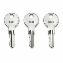 Chaves de reposição Rolvyns R605 para fechaduras Husky Toolbox (pacote com 3) Chaves de reposição Rolvyns R605 para fechaduras Husky Toolbox (pacote com 3)