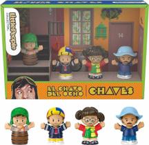 Chaves Pack Com 4 Little People Fisher-Price - Mattel HPW72