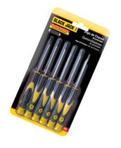 Chaves Precisão 6 Pçs Fenda/ Phillips Torx 75Mm B365 - Black jack