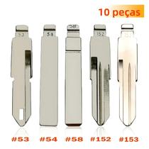 Chaves Remotas Renault Megan Dacia Clio Duster 10 Peças KD Xhorse VAC102 NE72 HU136 Chaves Virgens