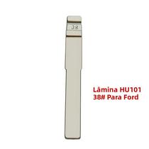 Chaves Universais Para Carro Ford Focus 10 Peças 38 Controles Remotos HU101 De Metal Não Cortado