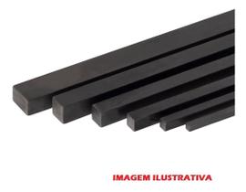 Chaveta Retangular Barra 12x8x500mm Aço Sae 1045 Trefilado