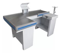 Check-out Caixa Supermercado Kit Automação Com Furação 1,80