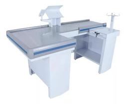 Check-out Caixa Supermercado Kit Automação Com Furação 2,00m