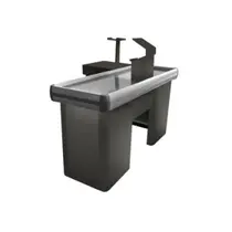 Check Out Comercial 1,5M Preto Com Recorte de Balança CKR181500000PR01 S.A Gondolas Check Out Comercial 1,5M Preto Com Recorte de Balança CKR181500000PR01 S.A Gondolas