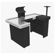 Check Out Comercial 2M Preto Com Recorte Para Balança Flex U PA100020 Amapá Check Out Comercial 2M Preto Com Recorte Para Balança Flex U PA100020 Amapá