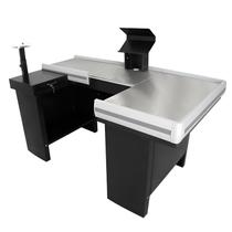 Check Out Leve 1,55Mts Preto Bcl15 C/ Kit Automacao C/ Recorte P/ Bal - Innal