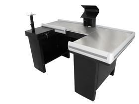 Check Out Leve 1,55Mts Preto Bcl15 C/ Kit Automacao C/ Recorte P/ Bal - Innal