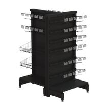 Check Stand Premium Expositor Gondola Preto