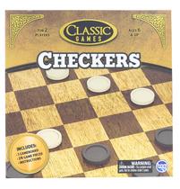 Checkers Set The Canadian Group Classic Games Wood