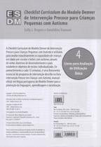 Checklist Curriculum do Modelo Denver de Intervenção Precoce Para Crianças Pequenas Com Autismo