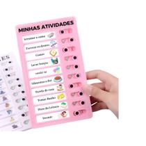 Checklist Rotina Diária Interativa Planejamento Infantil De Atividades