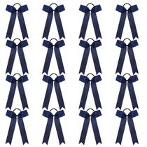 Cheer Bow DEEKA azul marinho, estilo universitário para meninas, 16 unidades