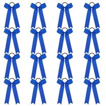 Cheer Bows DEEKA Royal Blue 16 peças para meninas de estilo universitário