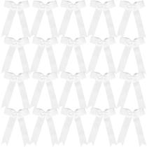 Cheer Bows Hipcheer Collegiate Style 20 unidades branca