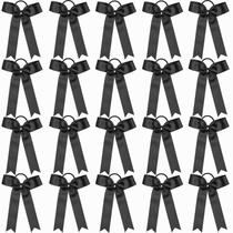Cheer Bows Hipcheer Collegiate Style para meninas (preto 2)