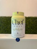 Chef whey 907g mousse au chocolat blanc (chocolate branco)
