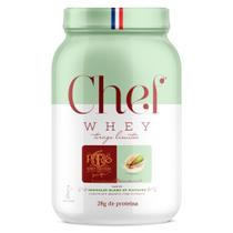 Chef Whey Chocolate Branco Com Pistache 800G Chef Whey