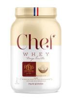 Chef whey paris 6 whey protein gourmet concentrado zero lactose 800gr - chef whey