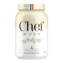 Chef Whey Protein Gourmet Zero Lactose Mousse Chocolate Branco 907g - Chef Whey