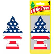 Cheirinho Para Carro Pinheiro Arvore Pinheirinho Little Trees Bandeira USA - Original